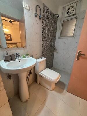 Bathroom in 3.5 BHK Apartment at Nirala Estate, Tech Zone 4 Greater Noida – for Sale