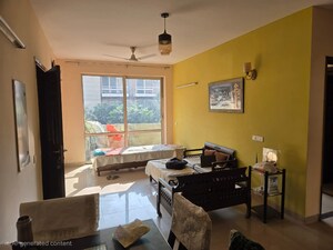 Living Room in 3 BHK Apartment at Unitech Woodstock Floors, Sector 50 – for Rent