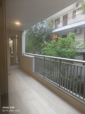 Balcony in 3 BHK Apartment at Emaar MGF Emerald Hills, Sector 65 – for Rent