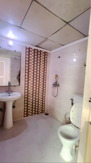 Bathroom in 2.5 BHK Apartment at Gaur City 2 - 12th Avenue, Sector 16c Greater Noida – for Sale