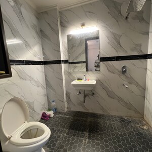 Bathroom in 3 BHK Builder Floor at Kishangarh – for Sale