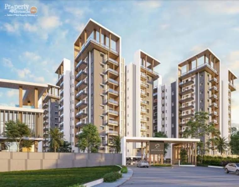 Exterior View, om-sree-brilliance 3 Bedroom 2130 Sq.Ft. Apartment In Sainikpuri Hyderabad 9663266