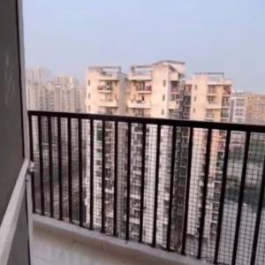 Balcony in 2 BHK Apartment at Galaxy North Avenue, Gaur City 1 – for Sale