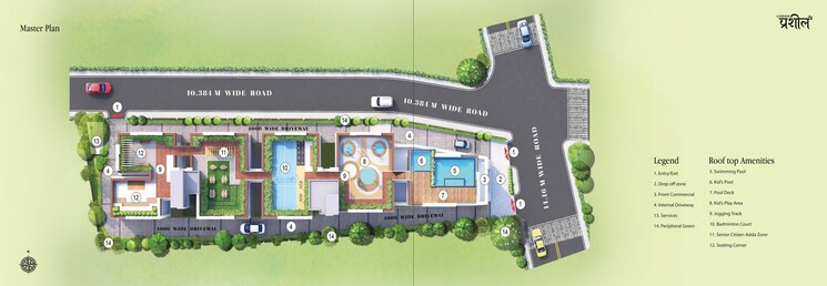 Master Plan, devidanga 2 Bedroom 1050 Sq.Ft. Apartment In Devidanga Siliguri 9663287