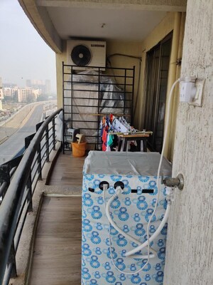 Balcony in 2 BHK Apartment at MJ Shah Centrio, Govandi – for Rent