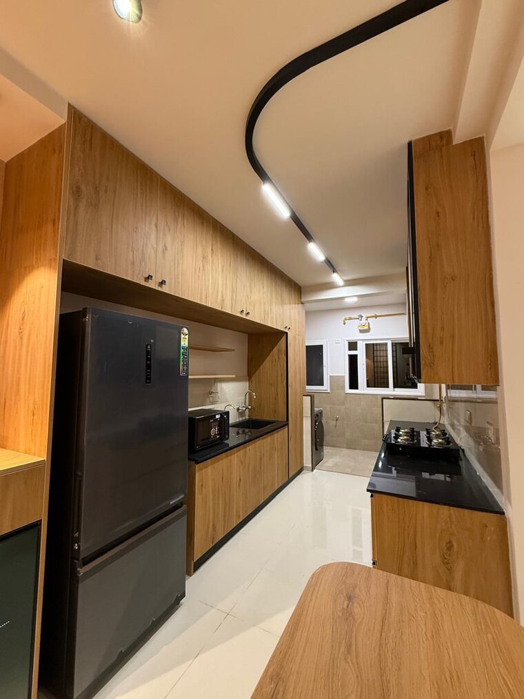 Kitchen, l-t-raintree-boulevard 3 Bedroom 1655 Sq.Ft. Apartment In Hebbal Bangalore 9663306