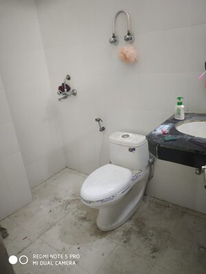 Bathroom in 1 RK Independent House at Delta I Greater Noida – for Rent