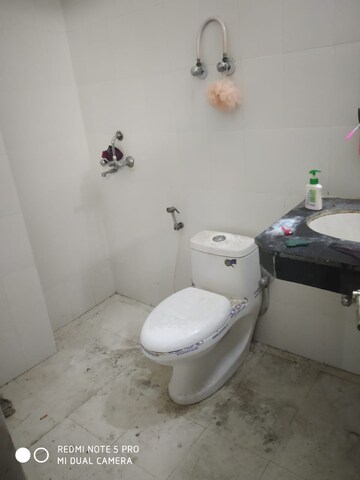 Bathroom in 1 RK Independent House at Delta I Greater Noida – for Rent