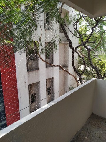 Balcony in 2 BHK Apartment at Bhusari Colony – for Rent