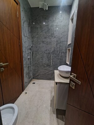 Bathroom in 3 BHK Builder Floor at Chittaranjan Park – for Rent