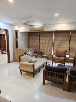 Living Room in 3 BHK Apartment at Jay Balaji CHS, Nerul Sector 6 – for Rent