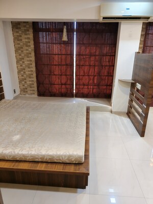 Bedroom in 3 BHK Apartment at Jay Balaji CHS, Nerul Sector 6 – for Rent