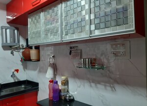 Kitchen in 1 BHK Apartment at Neminath CHS Dadar West, Dadar West – for Rent