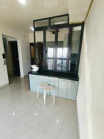 Kitchen in 1 BHK Apartment at Lodha Crown Quality Homes, Majiwada – for Rent