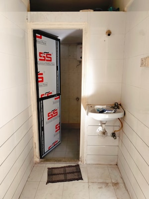 Bathroom in 1 BHK Apartment at Vasant Leela Apartment, Ghodbunder Road – for Sale