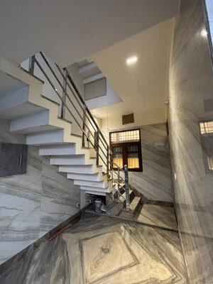 Staircase in 4 BHK Independent House at Sector 12 – for Sale