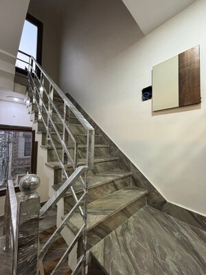Staircase in 4 BHK Independent House at Sector 12 – for Sale