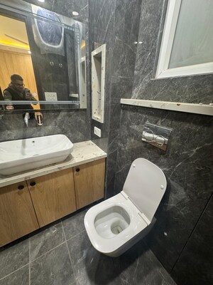 Bathroom in 3 BHK Builder Floor at Janakpuri – for Sale