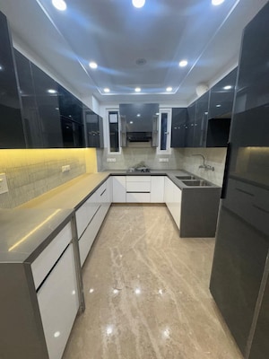 Kitchen in 3 BHK Builder Floor at Janakpuri – for Sale