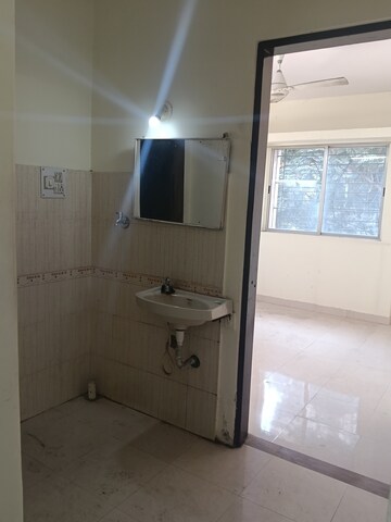 Bathroom in 1 BHK Apartment at Spring Glory Co-Operative Society, Kharadi – for Rent