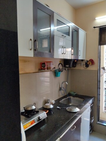 Kitchen in 1 BHK Apartment at Krishiv Krupa, Kharghar – for Sale