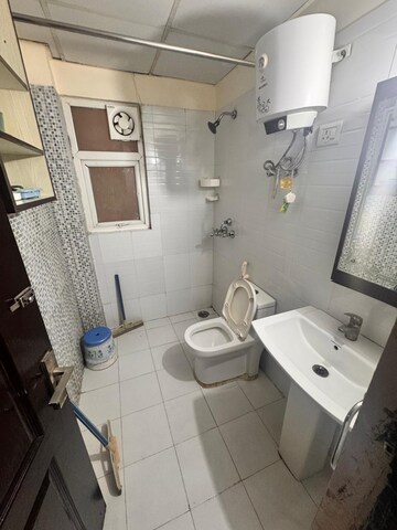 Bathroom in 3 BHK Apartment at Amrapali Platinum, Sector 119 – for Rent