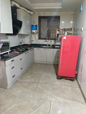 Kitchen in 3 BHK Builder Floor at Janakpuri – for Rent