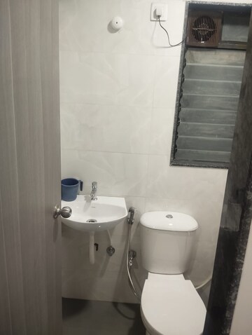 Bathroom in 1 BHK Apartment at Promesa Midtown, Ghatkopar East – for Rent