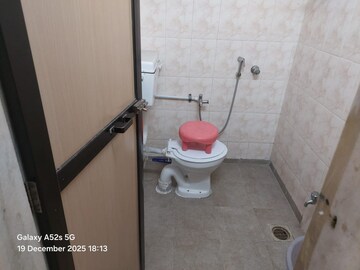 Bathroom in 2 BHK Apartment at Vashi Sector 15 – for Sale