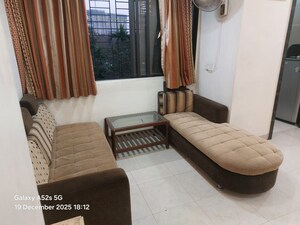 Living Room in 2 BHK Apartment at Vashi Sector 15 – for Sale