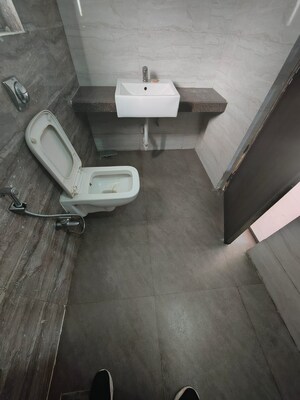 Bathroom in 2 BHK Apartment at Adhiraj Gardens, Kharghar – for Rent