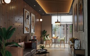 Living Room in 2 BHK Apartment at Hyndava MNK Heights, Kompally – for Sale