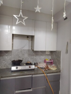 Kitchen in 1 BHK Builder Floor at Saket – for Rent