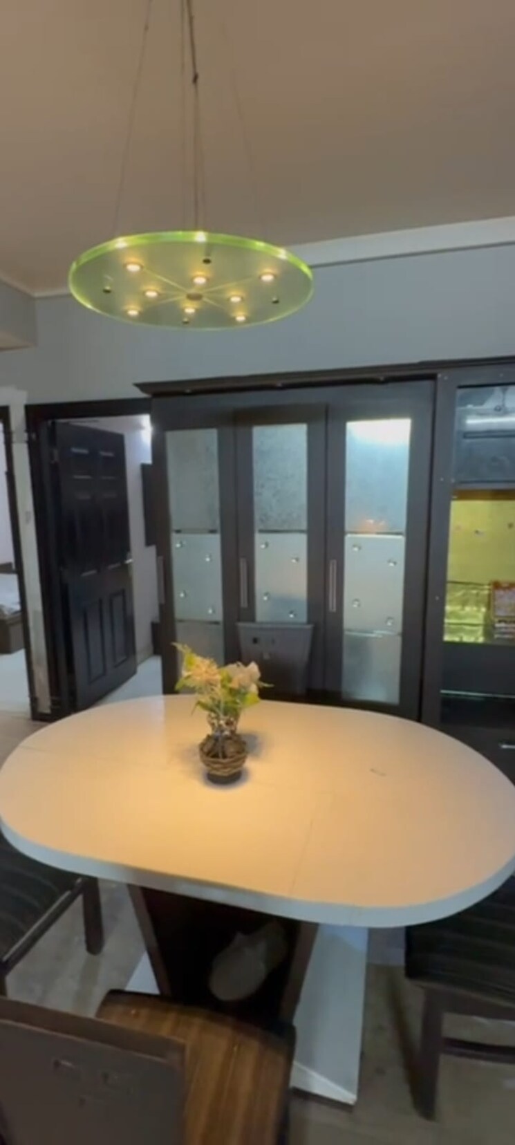 Dining area, designarch-gardenia-e-homes 4 Bedroom 1750 Sq.Ft. Apartment In Vaishali Sector 2 Ghaziabad 9664045