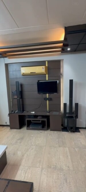 Living Room in 4 BHK Apartment at Designarch Gardenia E Homes, Vaishali Sector 2 – for Rent