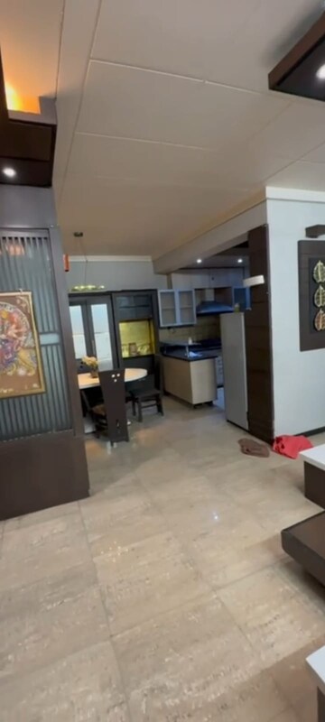 Living Room in 4 BHK Apartment at Designarch Gardenia E Homes, Vaishali Sector 2 – for Rent