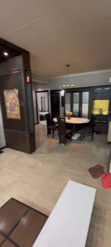 Living Room in 4 BHK Apartment at Designarch Gardenia E Homes, Vaishali Sector 2 – for Rent