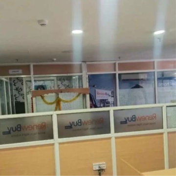 Kitchen in  Office Space at Sector 34 – for Rent