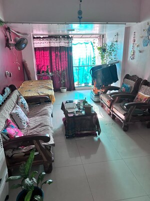 Living Room in 1.5 BHK Apartment at Omkar Raga, Chembur – for Sale