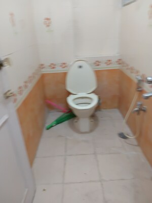 Bathroom in 3 BHK Apartment at Manikonda – for Rent