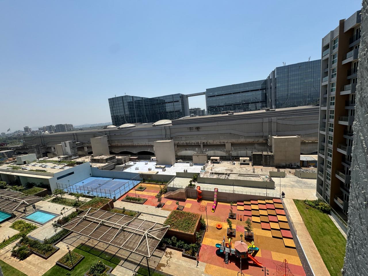 3 BHK + Pooja Room Apartment For Rent in L And T Seawoods Residences