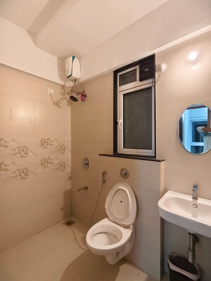 Bathroom in 2 BHK Apartment at VTP HiLife, Wakad – for Rent