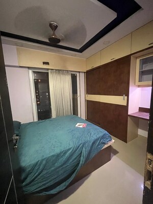 Bedroom in 2 BHK Apartment at Paradise Sai Mannat, Kharghar – for Rent