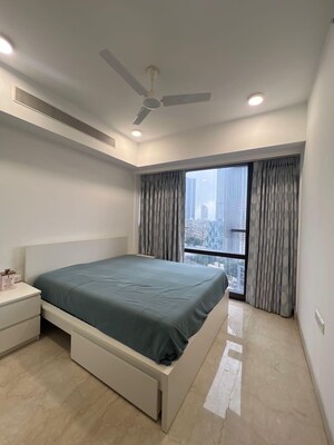 Bedroom in 3 BHK Apartment at Lodha The Park, Worli – for Rent