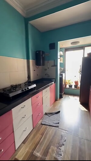 Kitchen in 1 BHK Apartment at Mulund East – for Sale