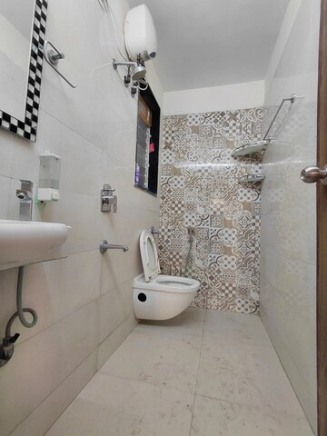Bathroom in 2 BHK Apartment at Ahimsa Heights, Malad West – for Sale
