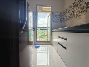 Staircase in 1 BHK Apartment at Bhoomi Acres, Thane West – for Rent