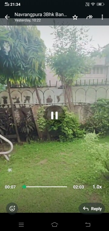 3 BHK Villa – Exterior View View at Navarangpura Gam - for Rent