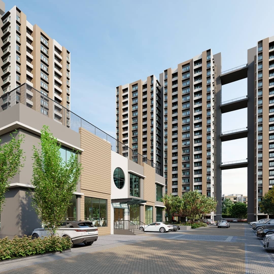 3 BHK 911 Sq.Ft. Apartment in Sureka Sunrise Crimson