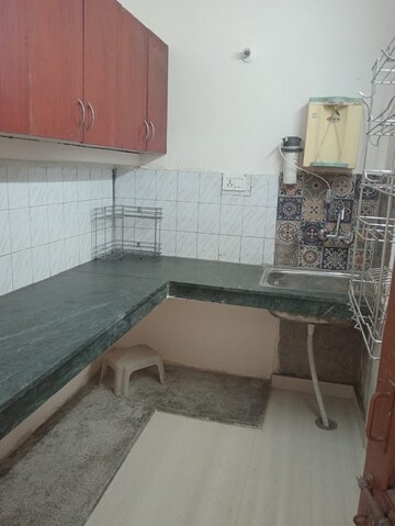 Kitchen in 2 BHK Builder Floor at Lajpat Nagar ii – for Rent